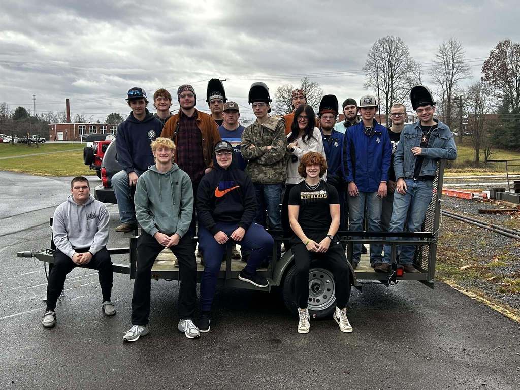 WCCTEC welding students complete trailer project