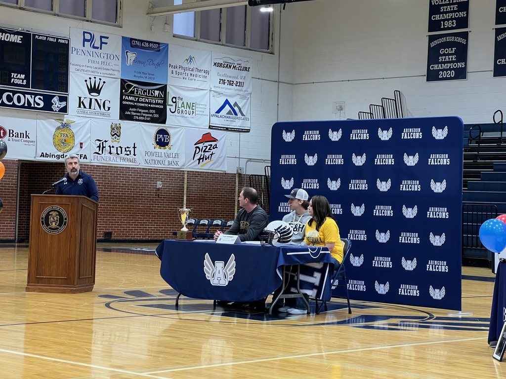 Abingdon High School National Signing Day