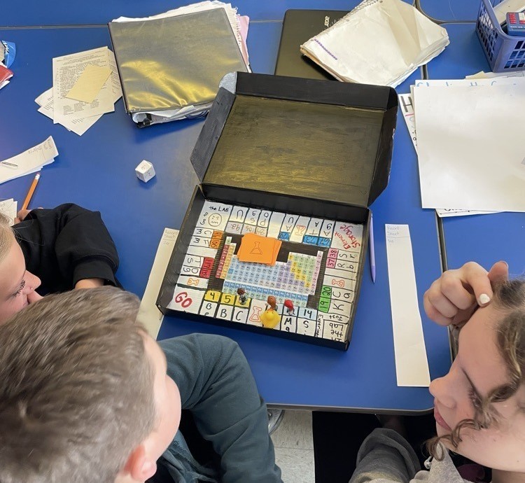 Glade Spring Middle School Science Board Games