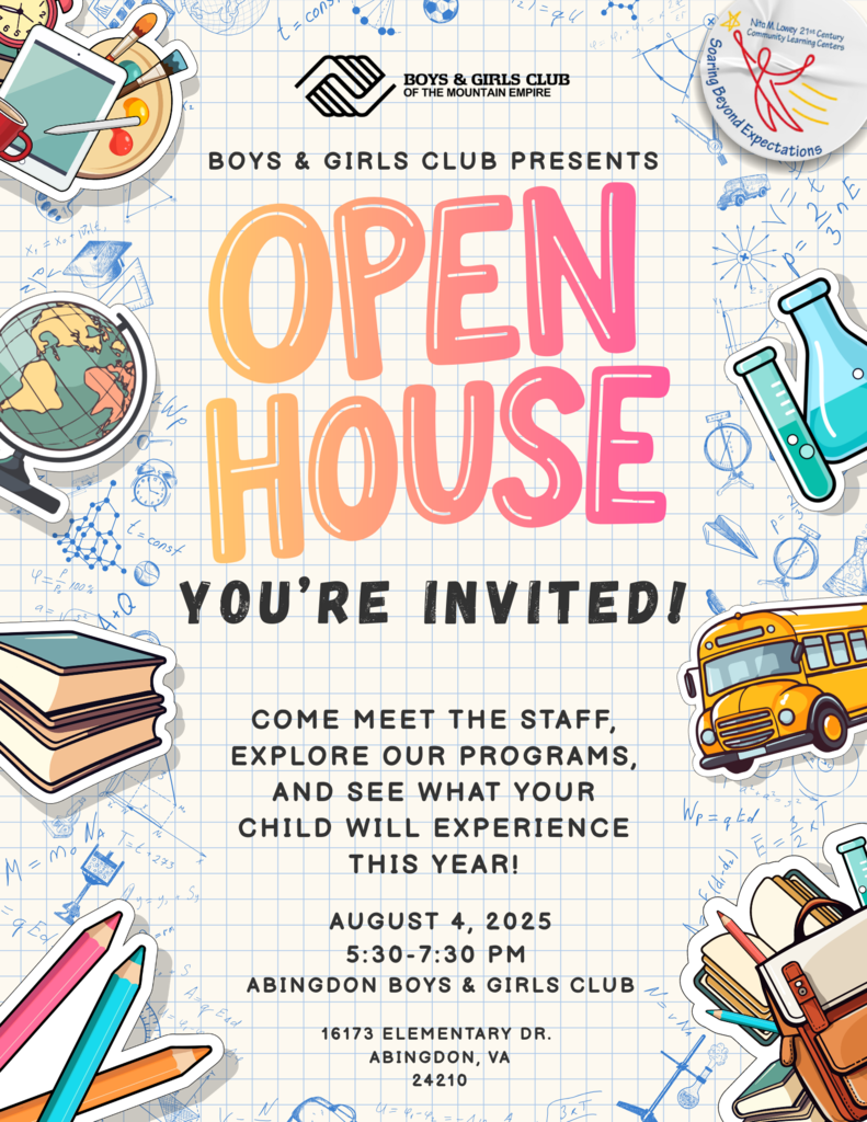 Boys & Girls Club Open House