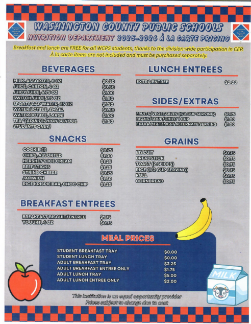 a la carte pricing