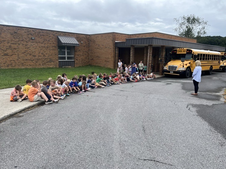 Watauga Elementary School Bus Safety Lesson