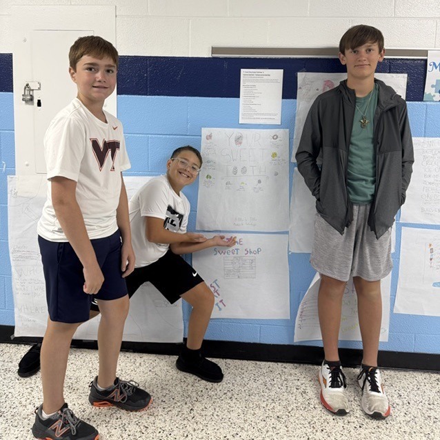 Glade Spring Middle School Candy Shop Designers
