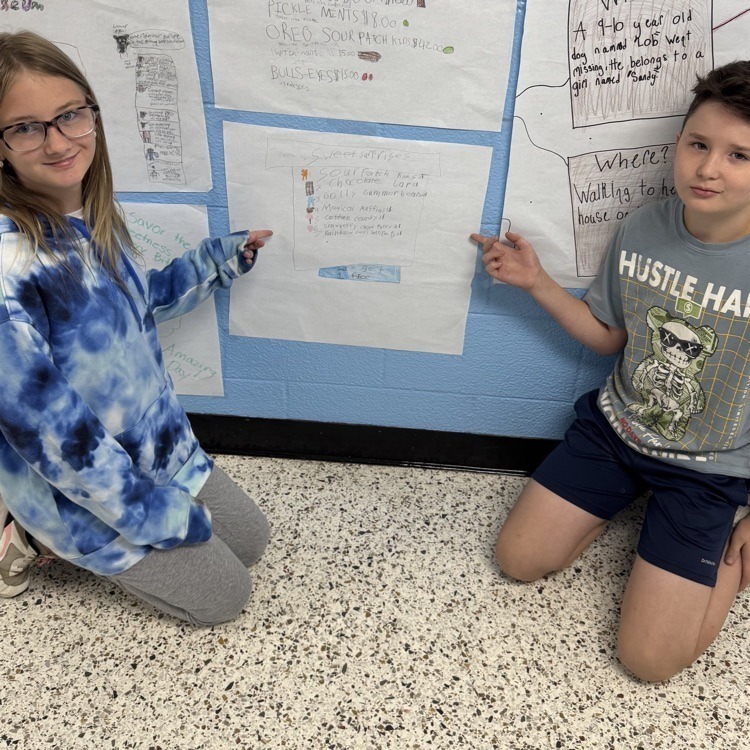 Glade Spring Middle School Candy Shop Designers