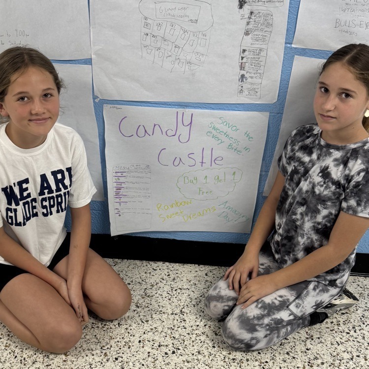 Glade Spring Middle School Candy Shop Designers