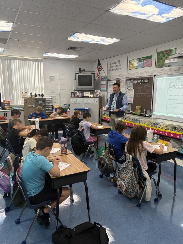 teacher and students