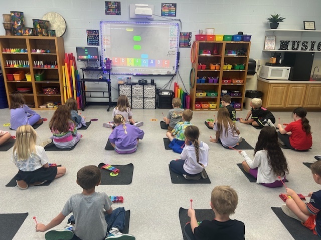 Happenings from Mrs. Farnum's Music Class at WES.