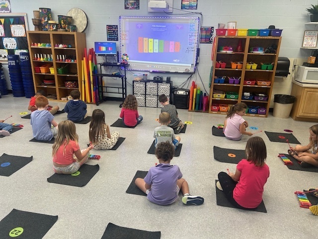 Happenings from Mrs. Farnum's Music Class at WES.