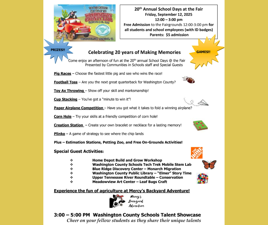 WCPS School Days at the Fair
