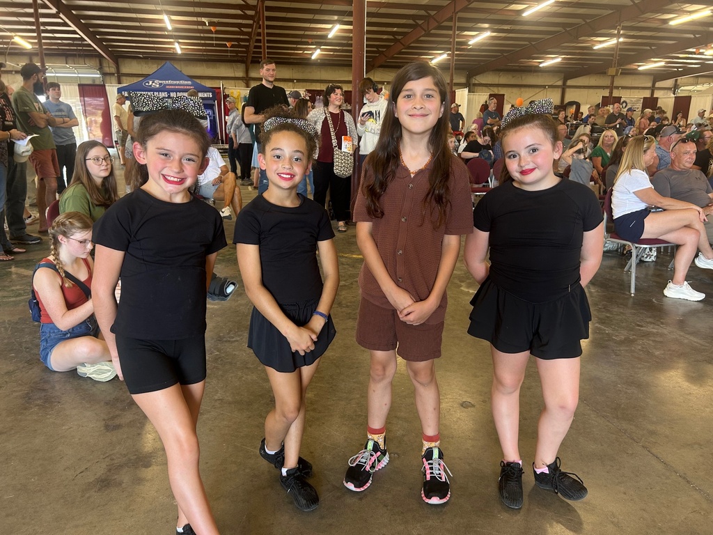 Watauga Elementary would like to recognize the students that represented our school at the School Days at the Fair Talent Show. Kayode Frazier (5th grade) performed “ In the Hall of the Mountain King” and “ Third Movement from Classical Sonatina” on piano.  Ellie Ellison, Juliette Farnum, and Mary Grace McReynolds (4th grade) performed a dance and tumble routine to “ We On Top”.