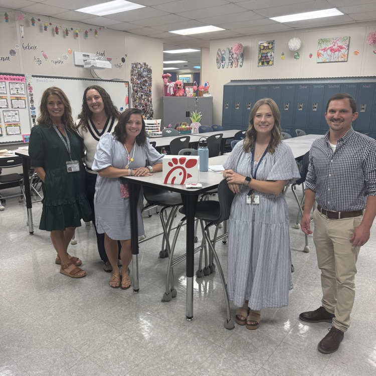 Mrs. Cole, Ms. McClanahan, Mrs. Musick, Mrs. Halsey, and Mr. Hilt