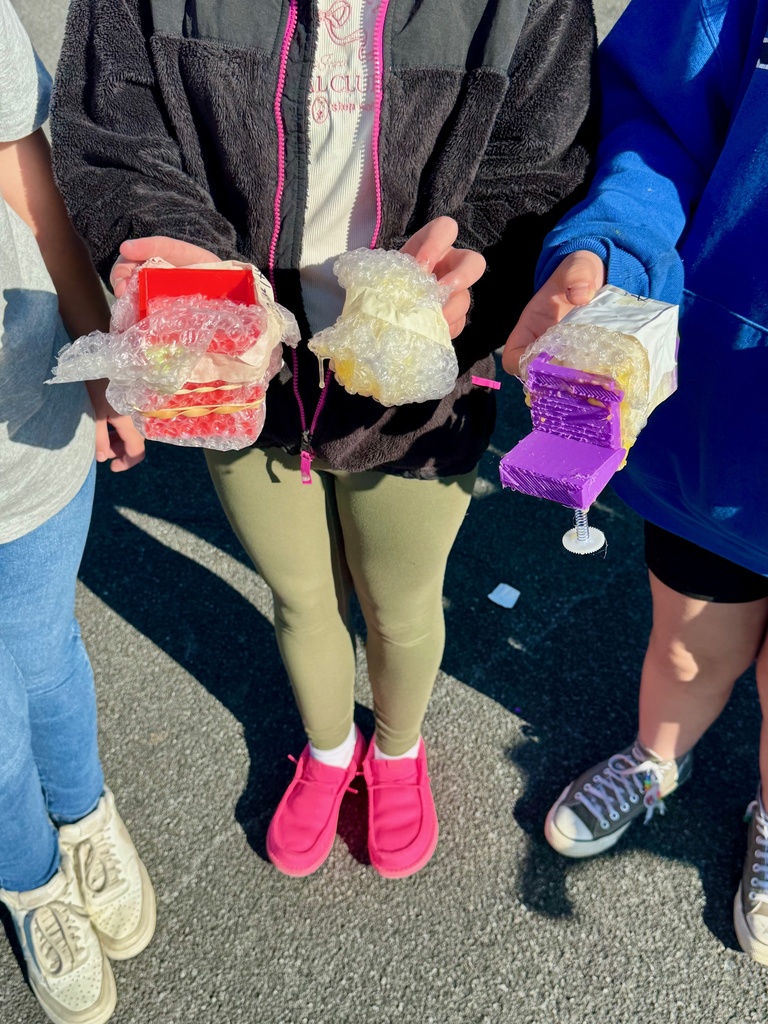 Glade Spring Middle School Egg Drop Challenge