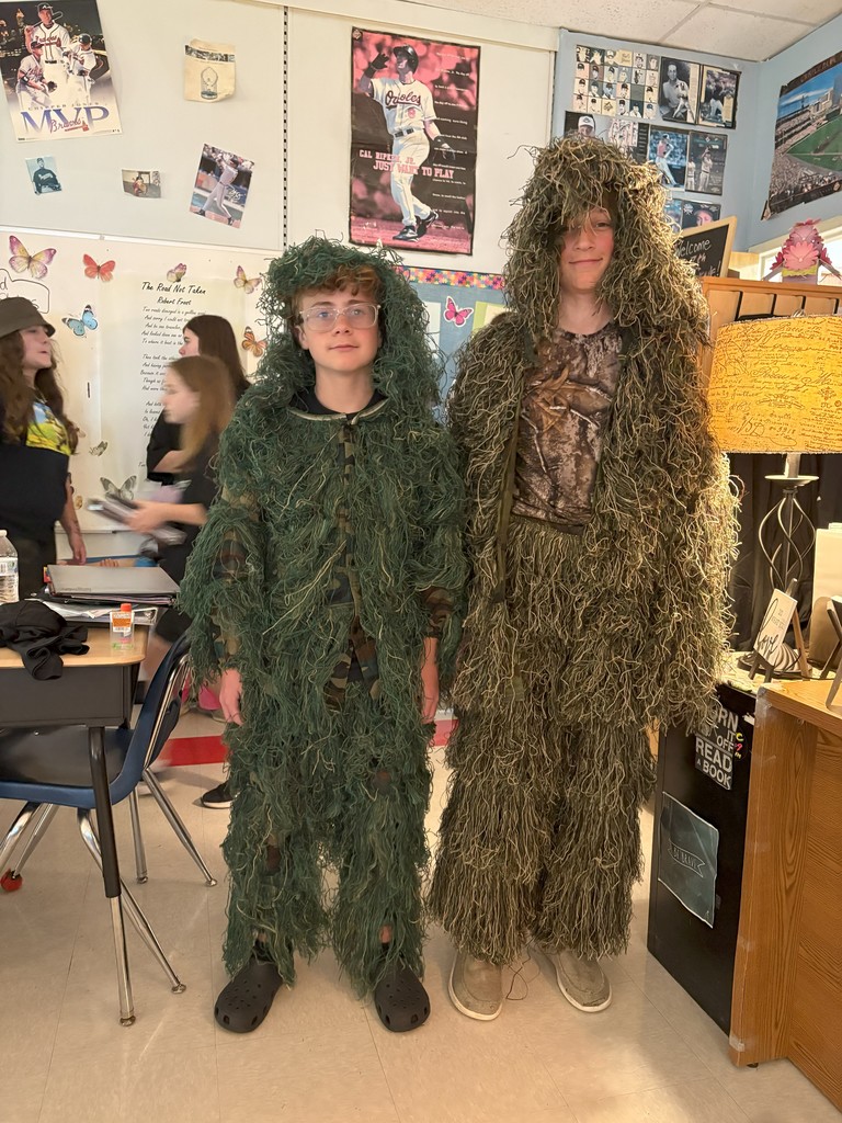 Students dress up for Wacky Wednesday.