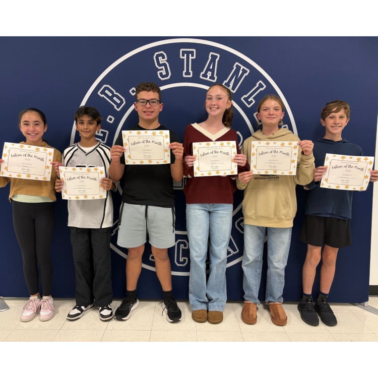 Students of the Month for September