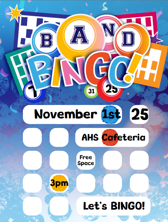 Band Bingo Flyer