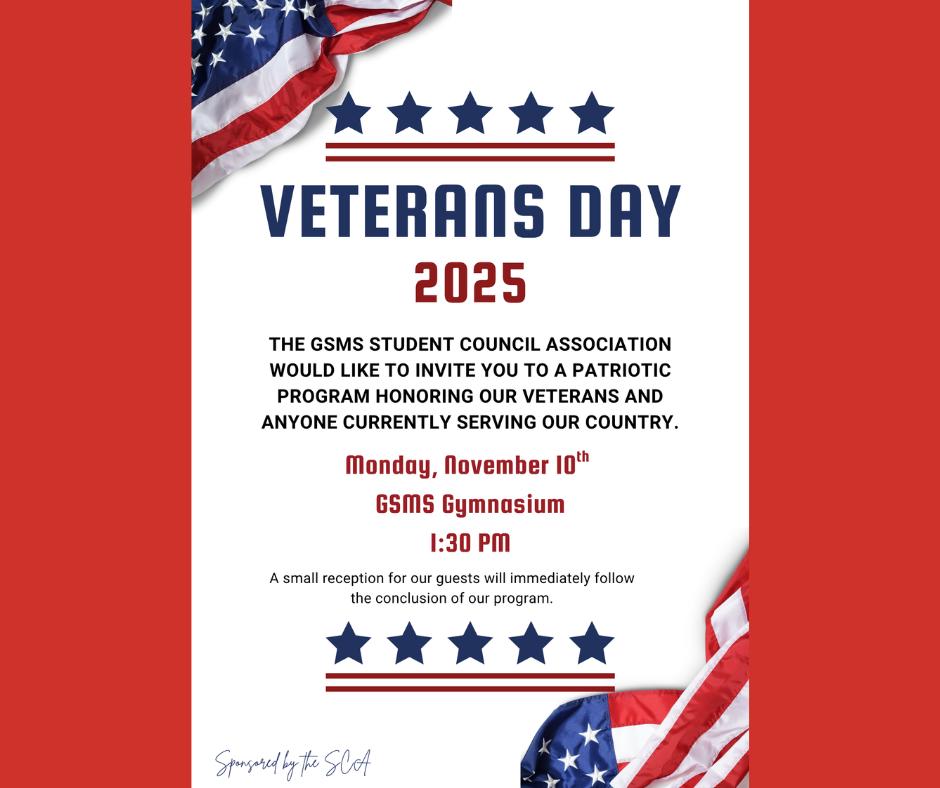 Glade Spring Middle School Veterans Day 2025