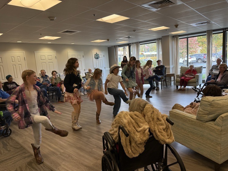 Watauga students trick-or-treat at extended care facility