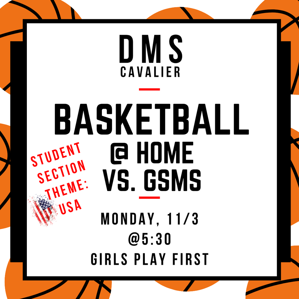 DMS Cavalier Basketball @ Home vs. GSMS