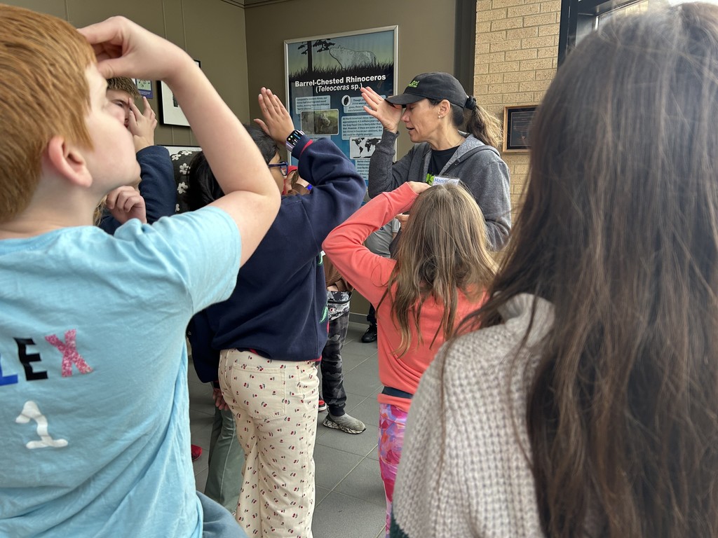 The WES Robotics Teams traveled to the Gray Fossil Site and Hands On Museum to do archaeological research for their “Unearthed” projects. They learned about animals that inhabited our area long ago, and they sifted for fossils to identify. 