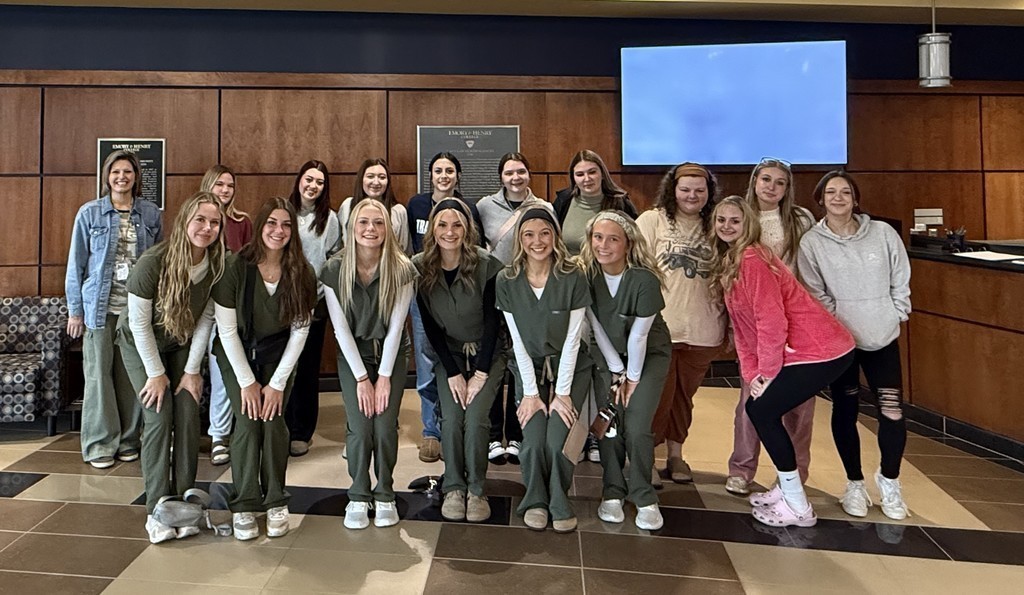 Washington County Career & Technical Education Center Nursing Students Visit Emory & Henry University Health Sciences Campus