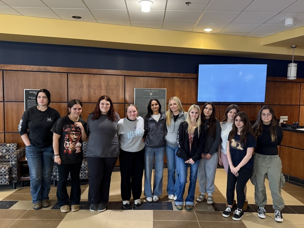 Washington County Career & Technical Education Center Students Visit Emory & Henry University Health Sciences Campus