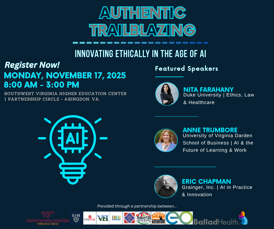 Authentic Trailblazing: Innovating Ethically in the Age of AI -- Register Now!