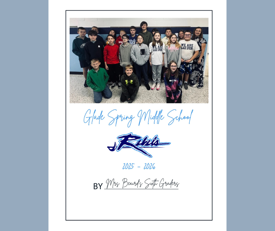 Glade Spring Middle School Published Authors 