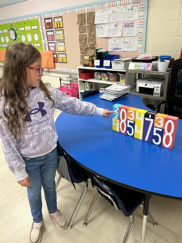 Abingdon Elementary School Math Class Fun