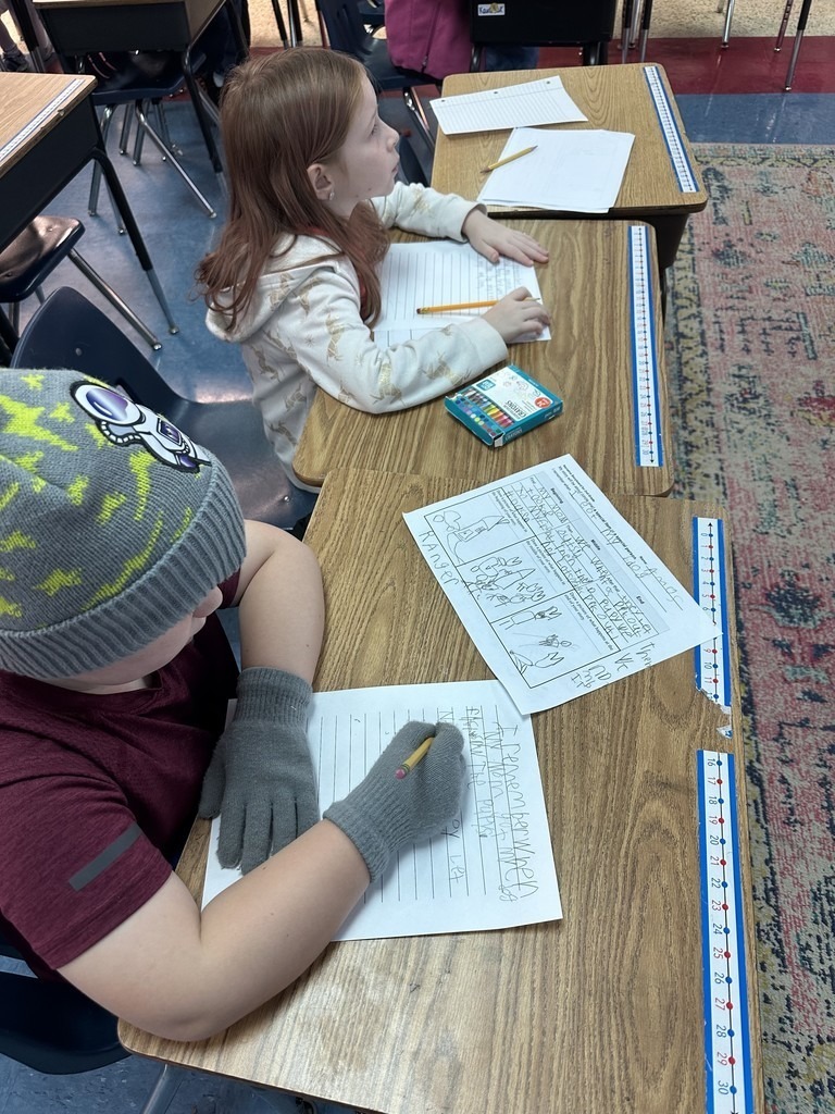 Meadowview Elementary School students learn with Emory & Henry University students