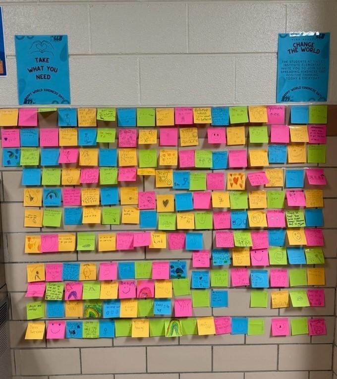 Valley Institute Elementary School World Kindness Day