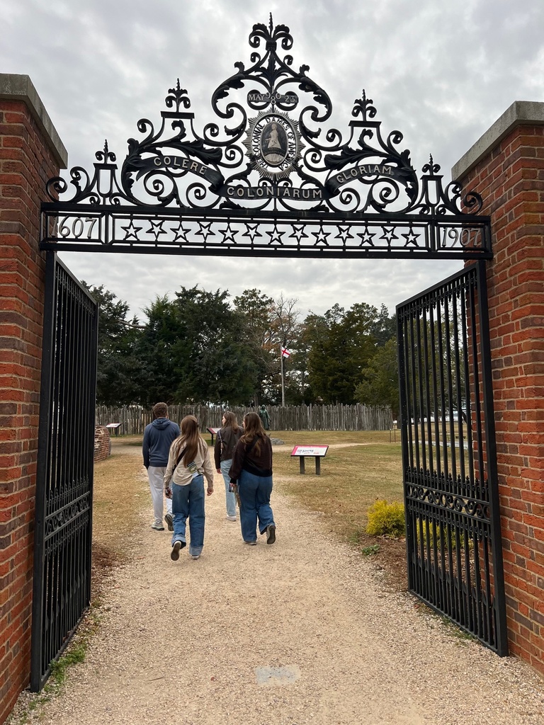 Student School Board Representatives Williamsburg Visit 