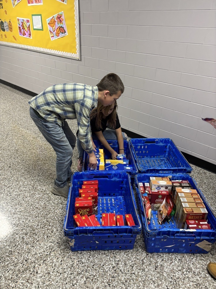 Abingdon Elementary School Food Bank Donations 