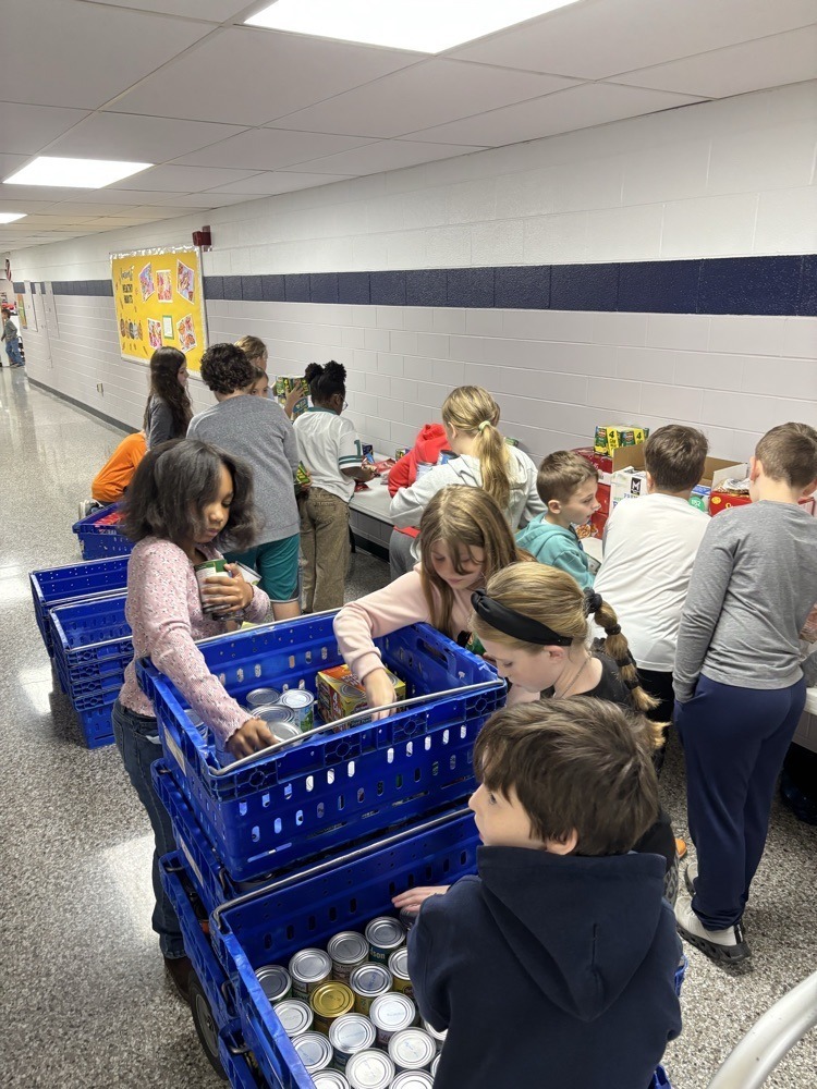 Abingdon Elementary School Food Bank Donations 