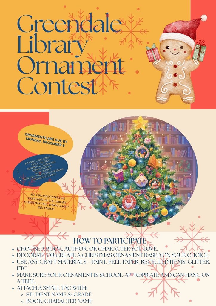ornament contest flyer