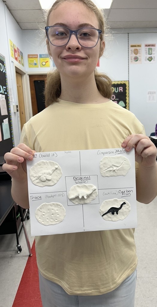 Damascus Middle School Fossil Making 