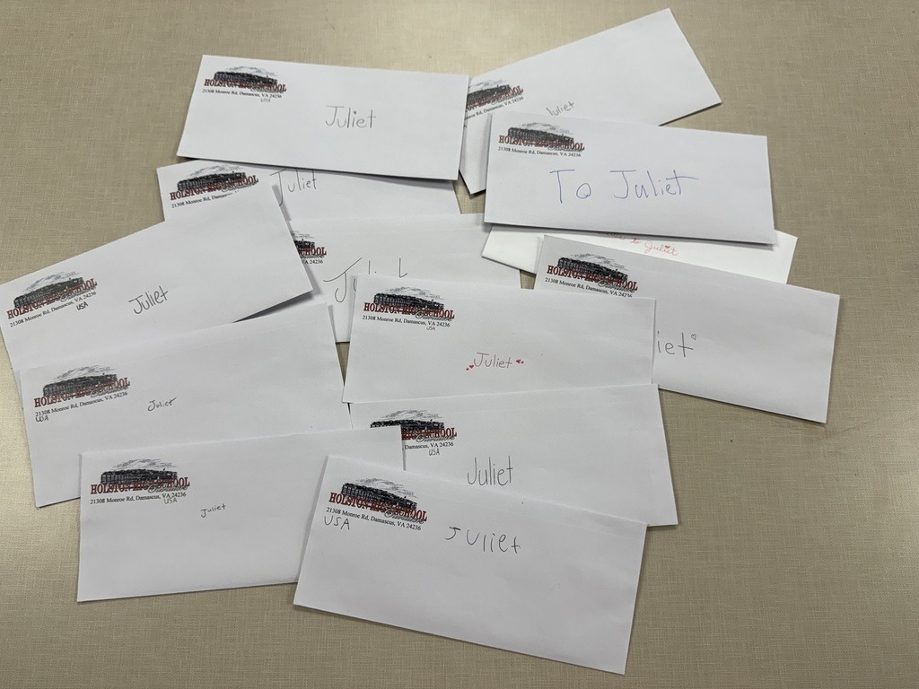 Holston High School Letters to Juliet