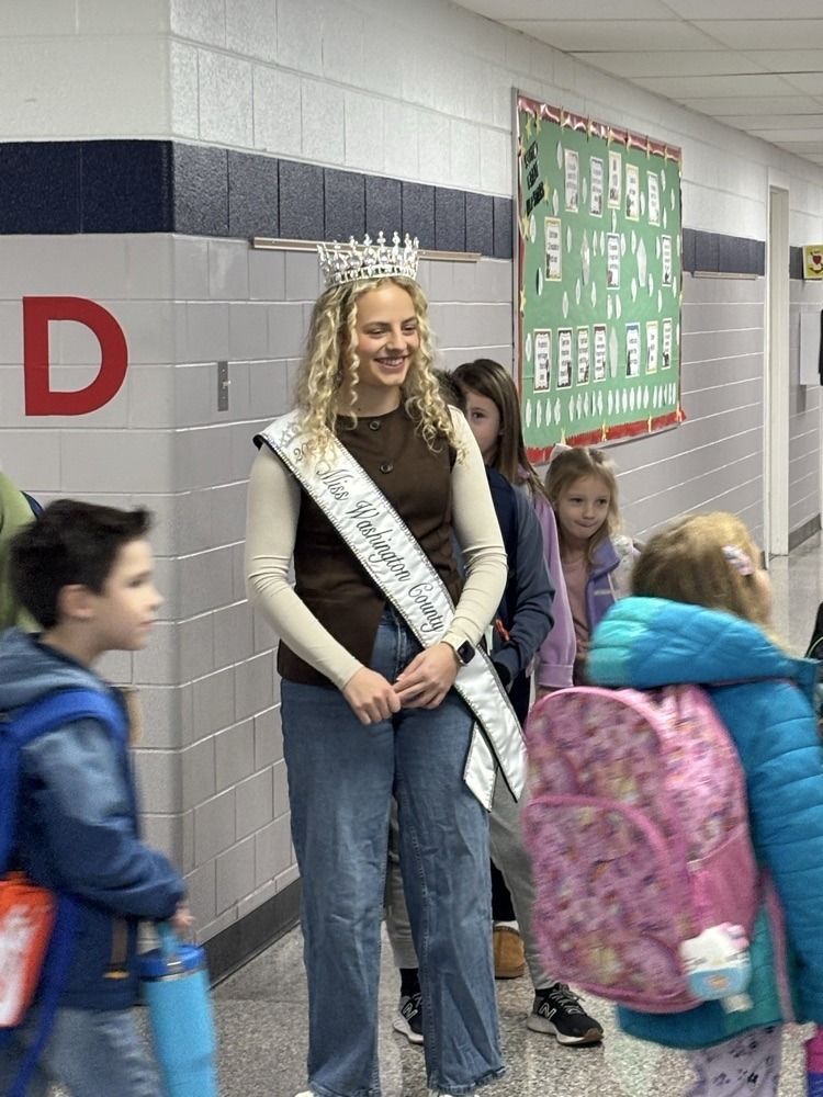 Abingdon Elementary School Miss Washington County Visit 