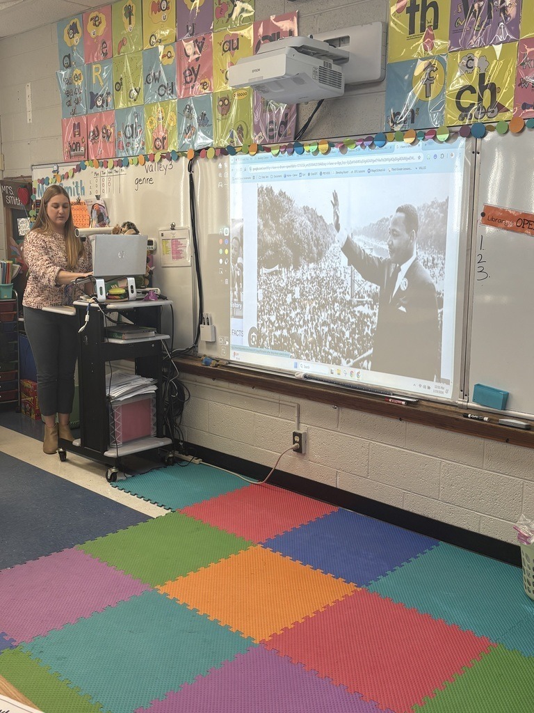 Valley Institute Elementary School MLK Day 