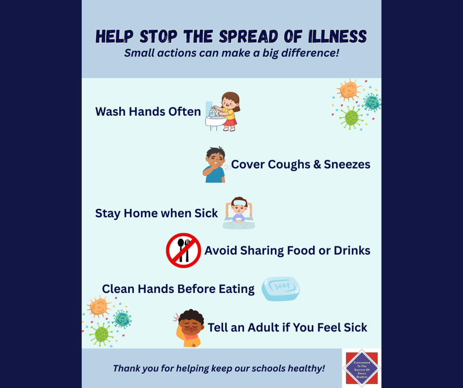 Help Stop the Spread of Illness -- WCPS 