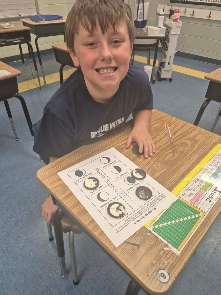 Meadowview Elementary School Moon Phases 