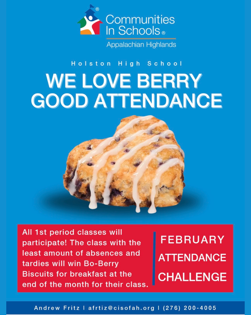 February Attendance Challenge flyer