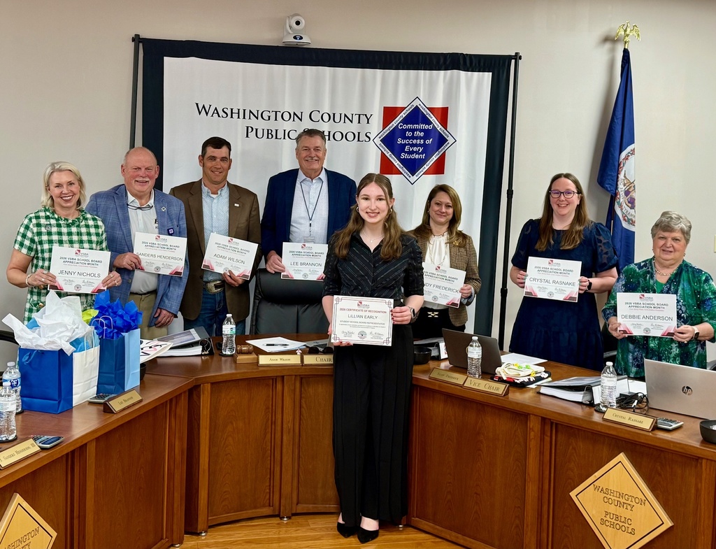 VSBA School Board Recognition Month