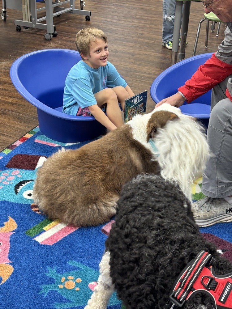 Watauga Elementary School Therapy Dogs