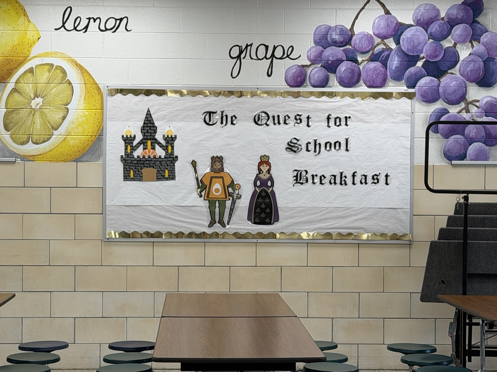 High Point Elementary School National School Breakfast Week Day 1 