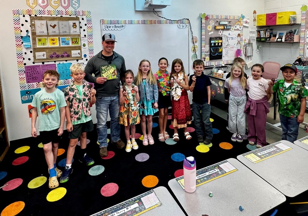 Second grade had a wonderful time celebrating Read Across America Week with some very special guest readers!