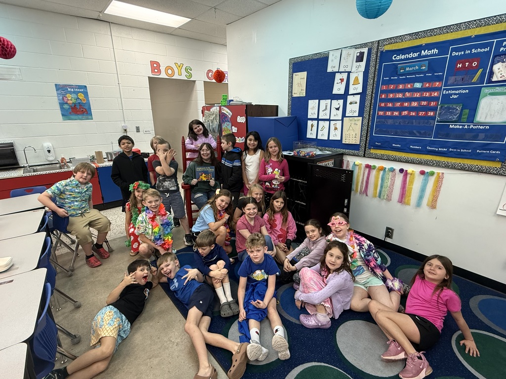 Second grade had a wonderful time celebrating Read Across America Week with some very special guest readers!