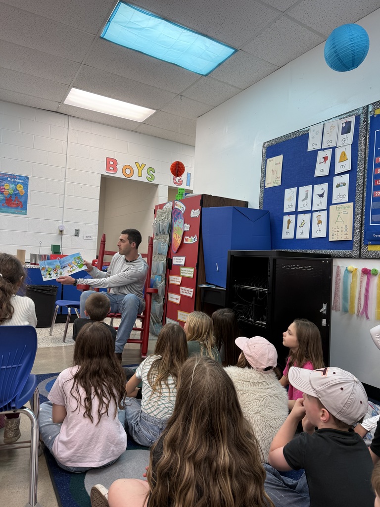 Second grade had a wonderful time celebrating Read Across America Week with some very special guest readers!