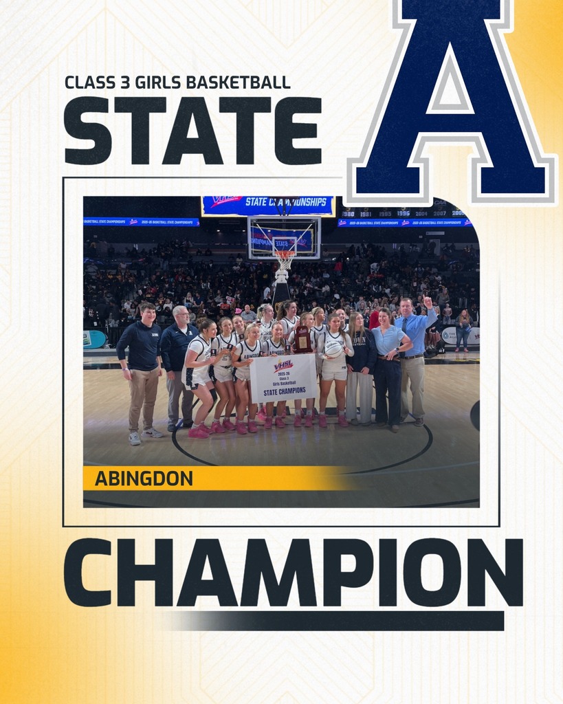 VHSL Abingdon High School State Champions