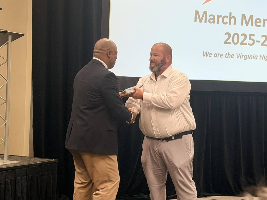 Larry Johnson SMAC Award Recipient 2026 -- Mr. Bussey 