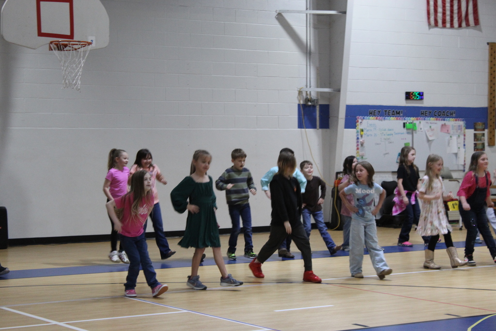 children dancing